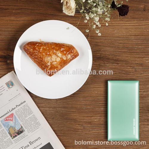 Elegant appearance 10000mah smartphone power bank with Polymer lithum ion